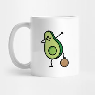 Dab dabbing avocado football football player keto Mug